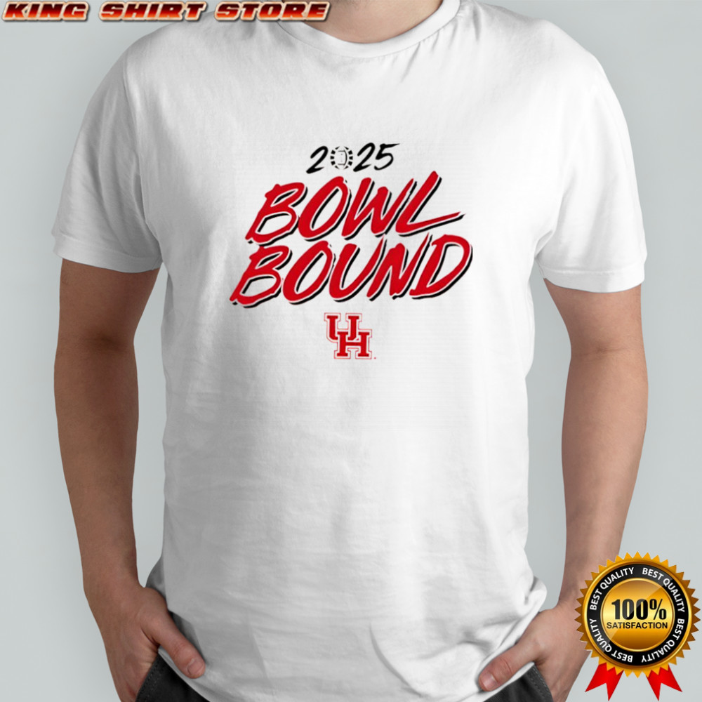 2025 Bowl Bound Houston Football logo shirt