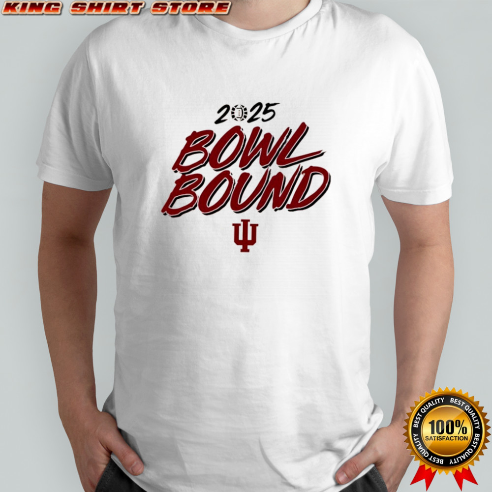 2025 Bowl Bound Indiana Hoosiers logo shirt