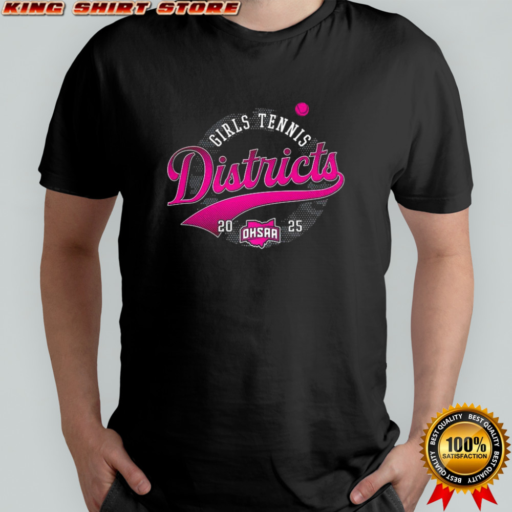 2025 OHSAA Girls Tennis Districts shirt