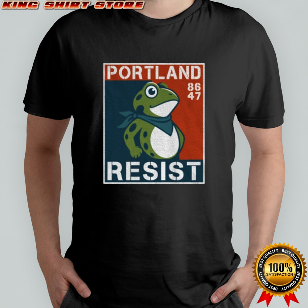 86 47 Portland Frogs resist shirt