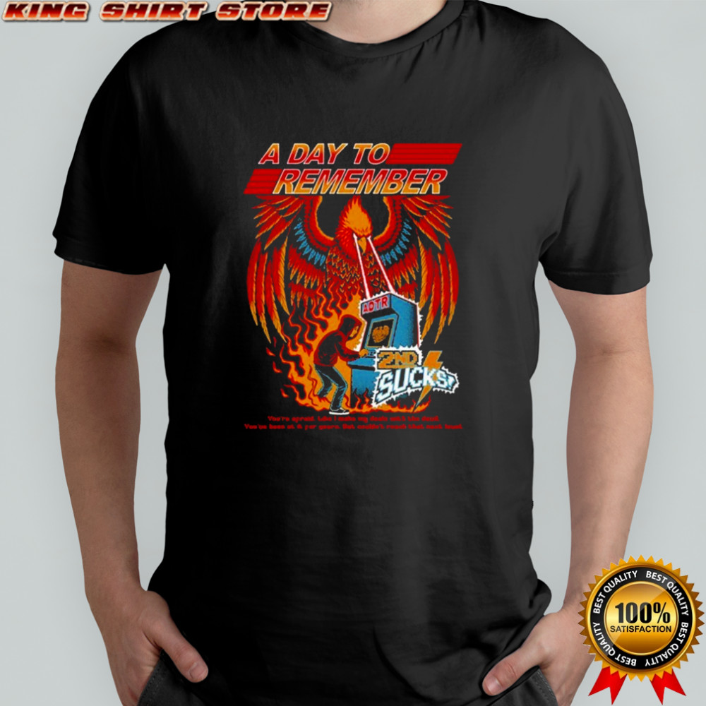 A Day To Remember ADTR 2nd Sucks T-shirt