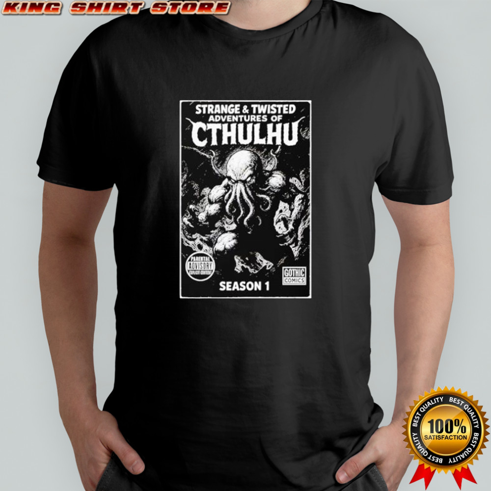 Adventures Of Cthulhu Horror Comic shirt