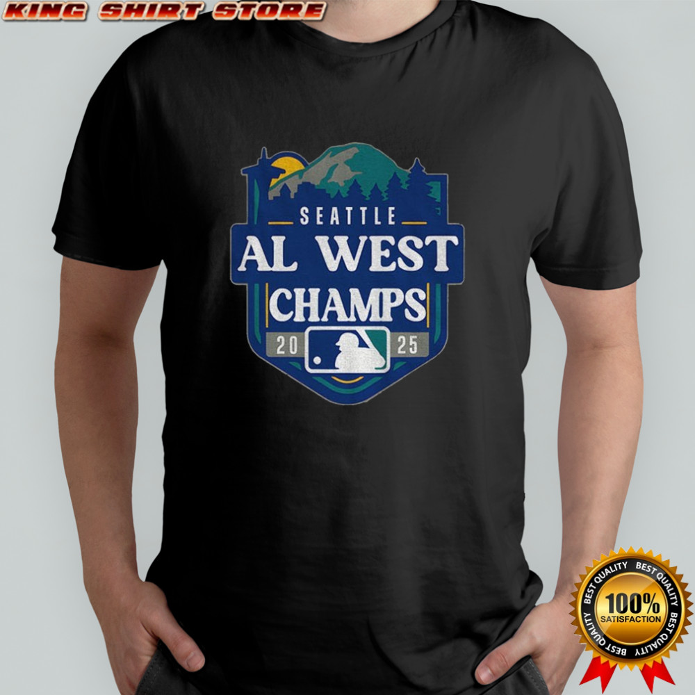 AL West Champs Seattle Mariners 2025 shirt