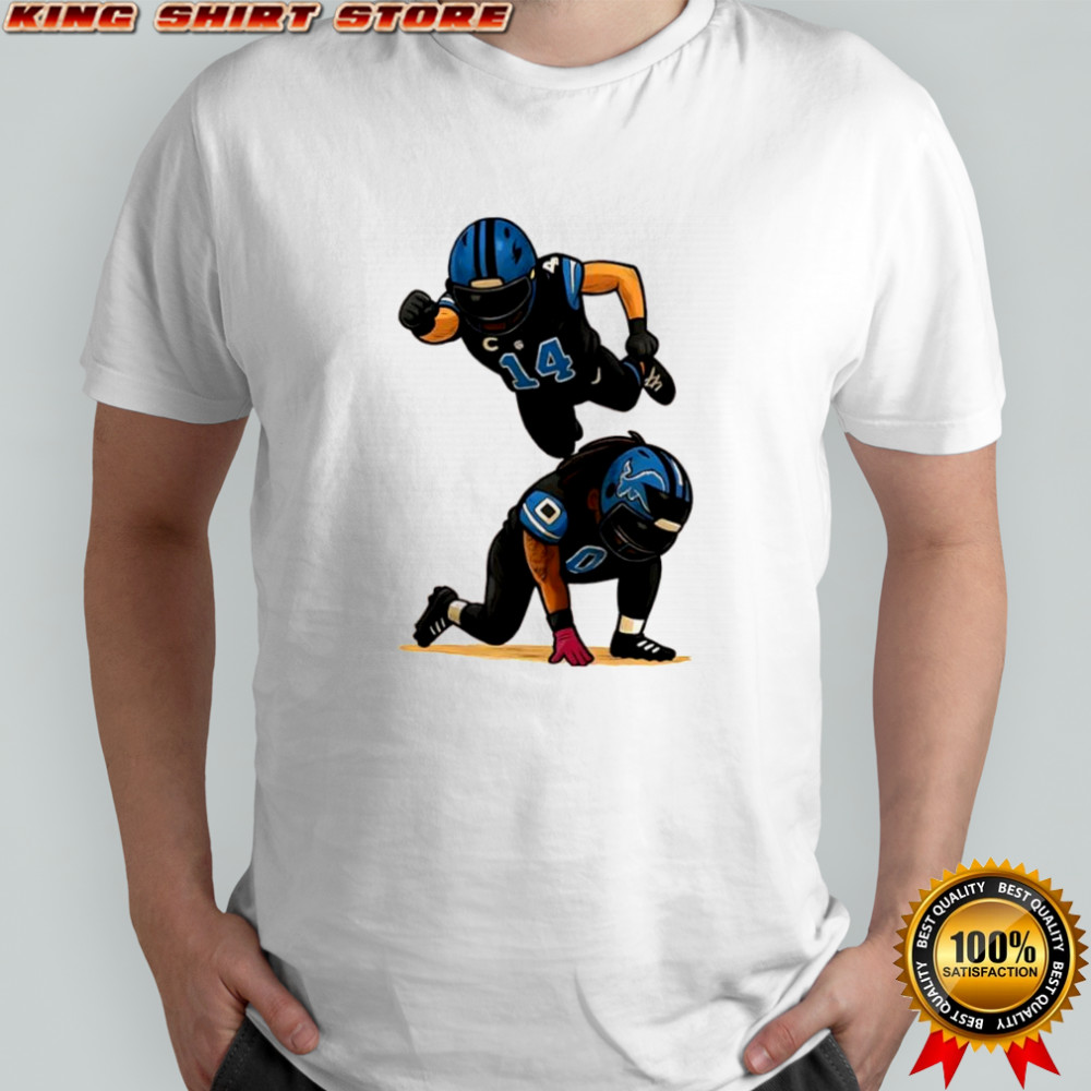 Amon Ra St Brown Jahmyr Gibbs Detroit Football Celebration shirt Amon Ra St Brown Jahmyr Gibbs Detroit Football Celebration shirt
