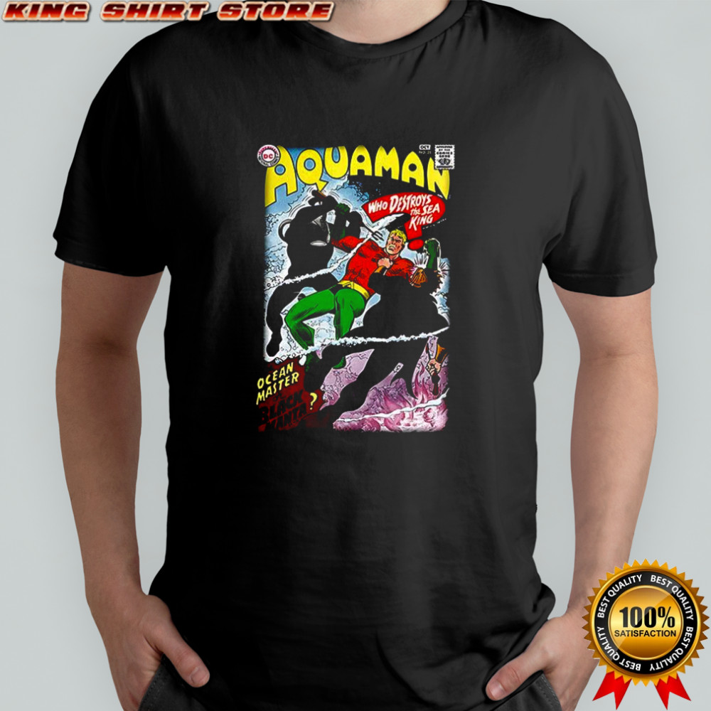 Aquaman the ocean master or black manta comic shirt