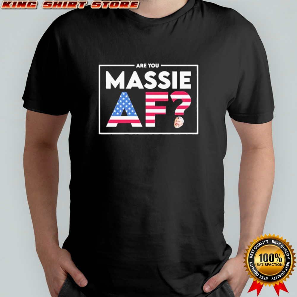 Are You Massie AF American Flag T-Shirt