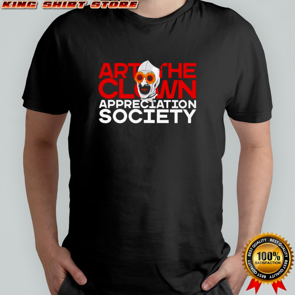 Art The Clown Appreciation Society shirt