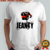 Ashton Jeanty Boise State Broncos football team player signature shirt