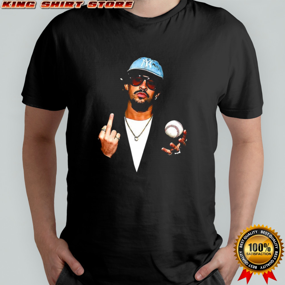 Bad Bunny middle fingers Super Bowl LIX shirt