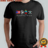 Bad Bunny Puerto Rico flag funny meme shirt