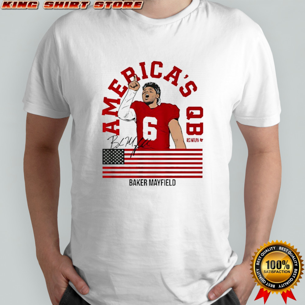 Baker Mayfield America’s QB signature shirt