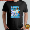 Barry Sanders Detroit Lions signature logo shirt