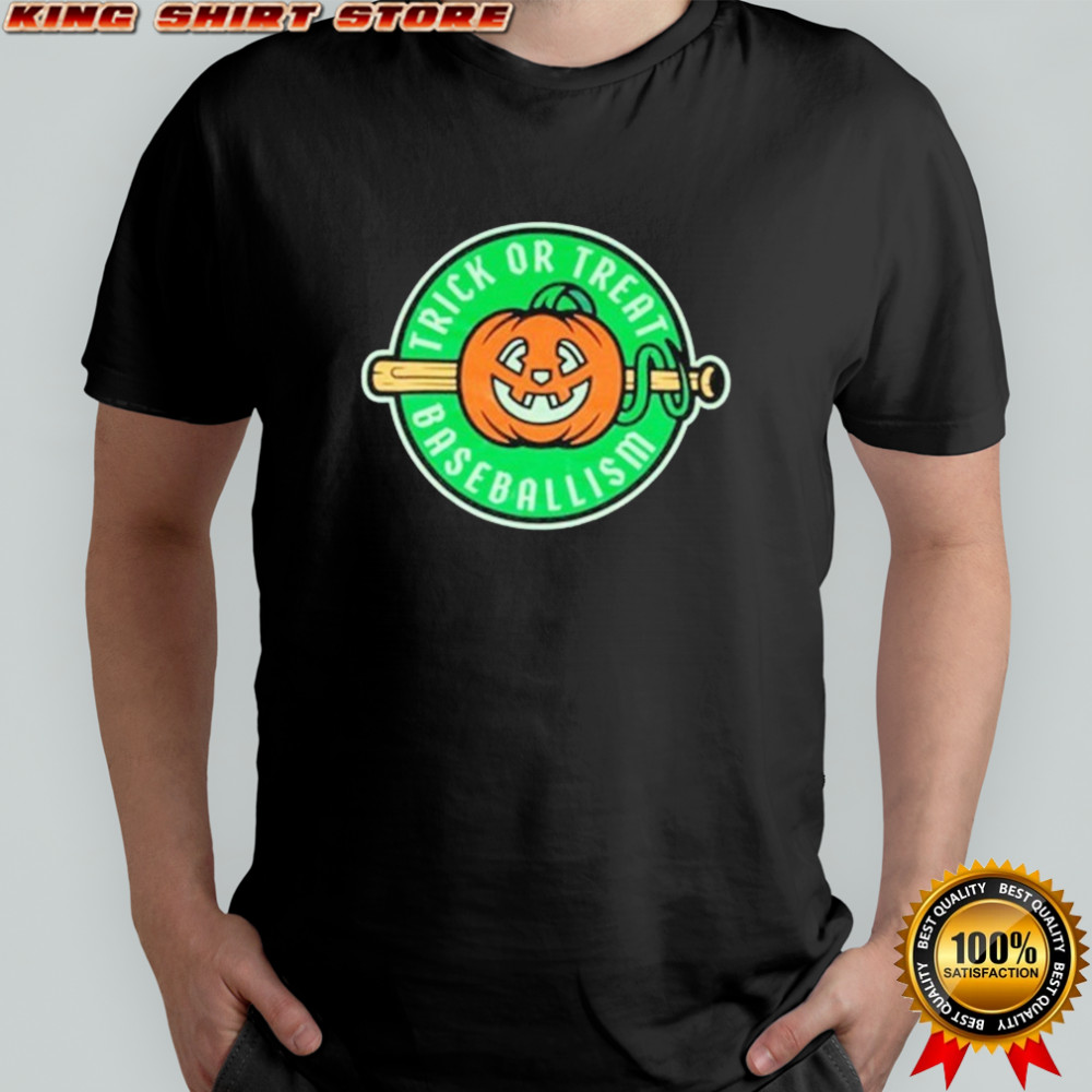 Baseballism Trick Or Treat Jack T-shirt