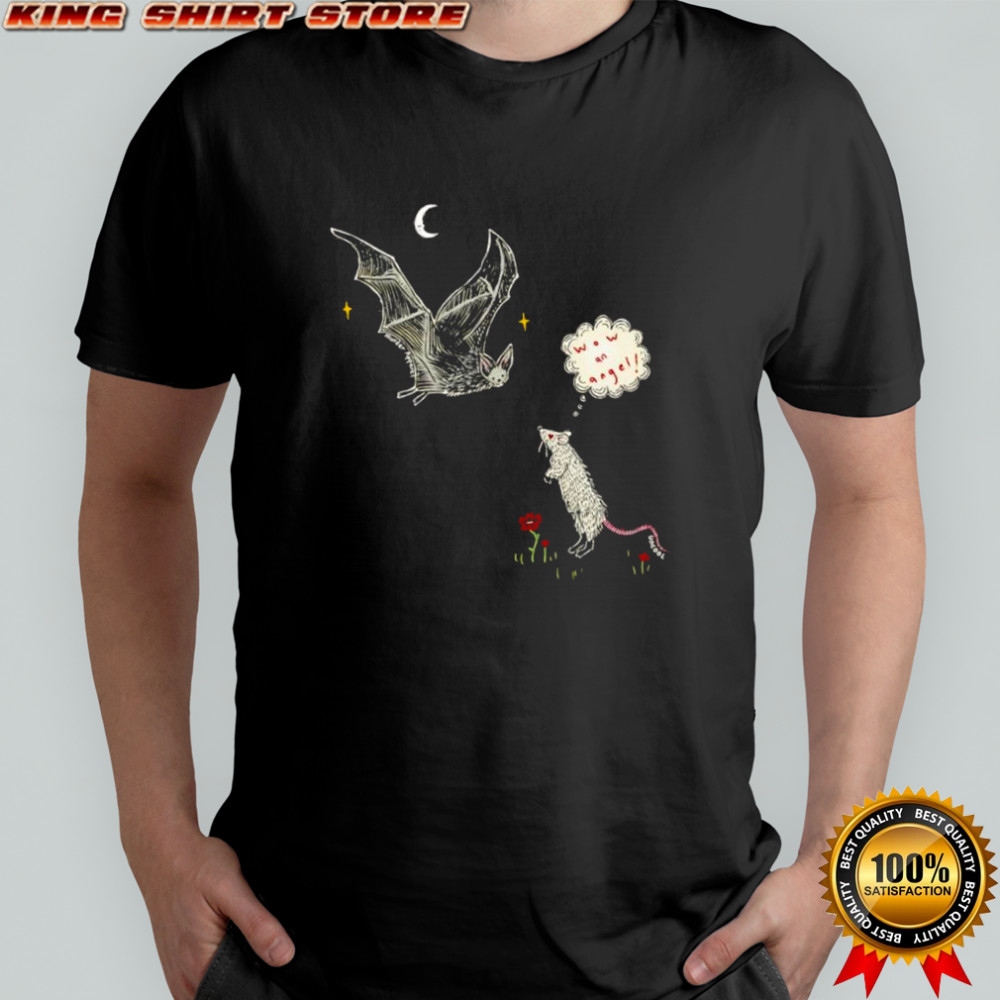 Bat Mouse Wow An Angel shirt