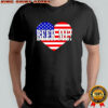 Beer Me Heart American Flag 2025 Shirt