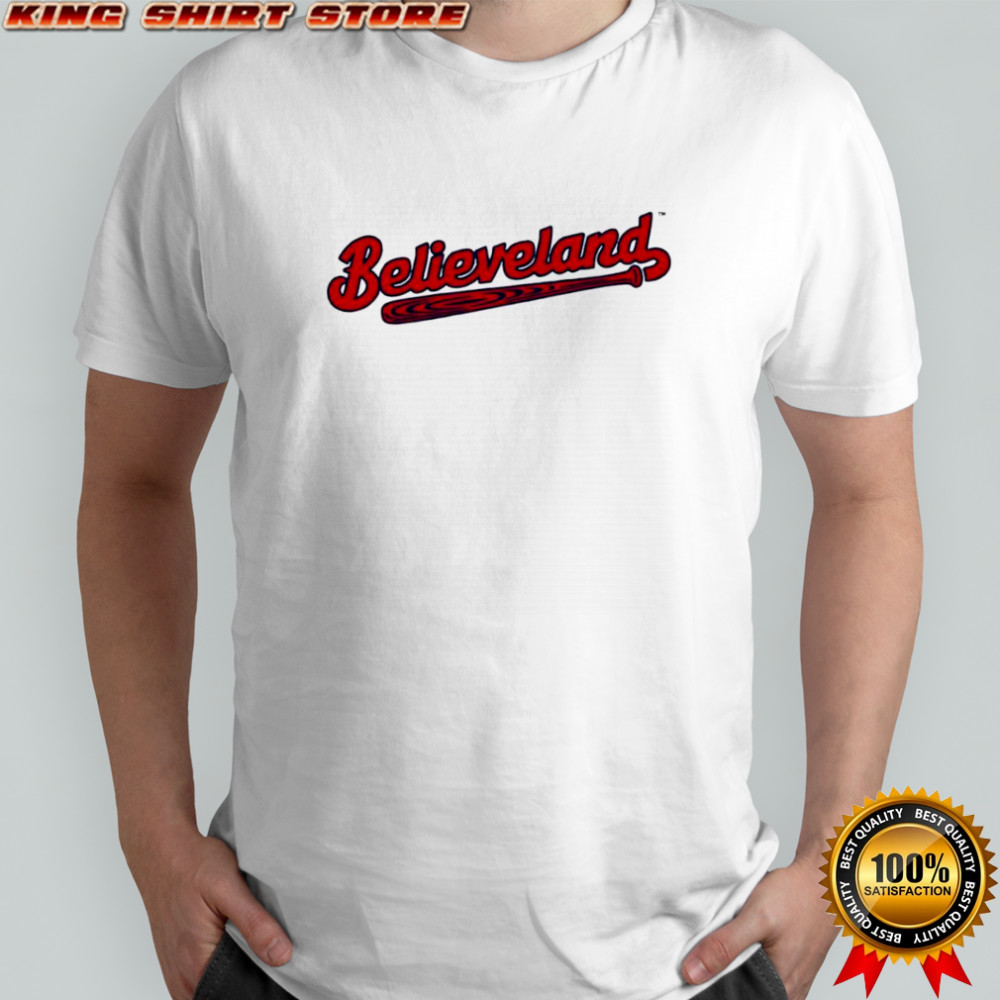 Believeland Baseball Script shirt