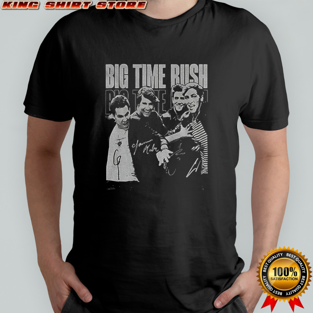 Big Time Rush In Real Life Worldwide Tour 2025 signature shirt