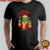 Black Lagoon Universal Monster wearing Santa Claus Merry Chrismas shirt