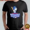Bluey Blue Jays Champions 2025 Toronto Blue Jays Shirt