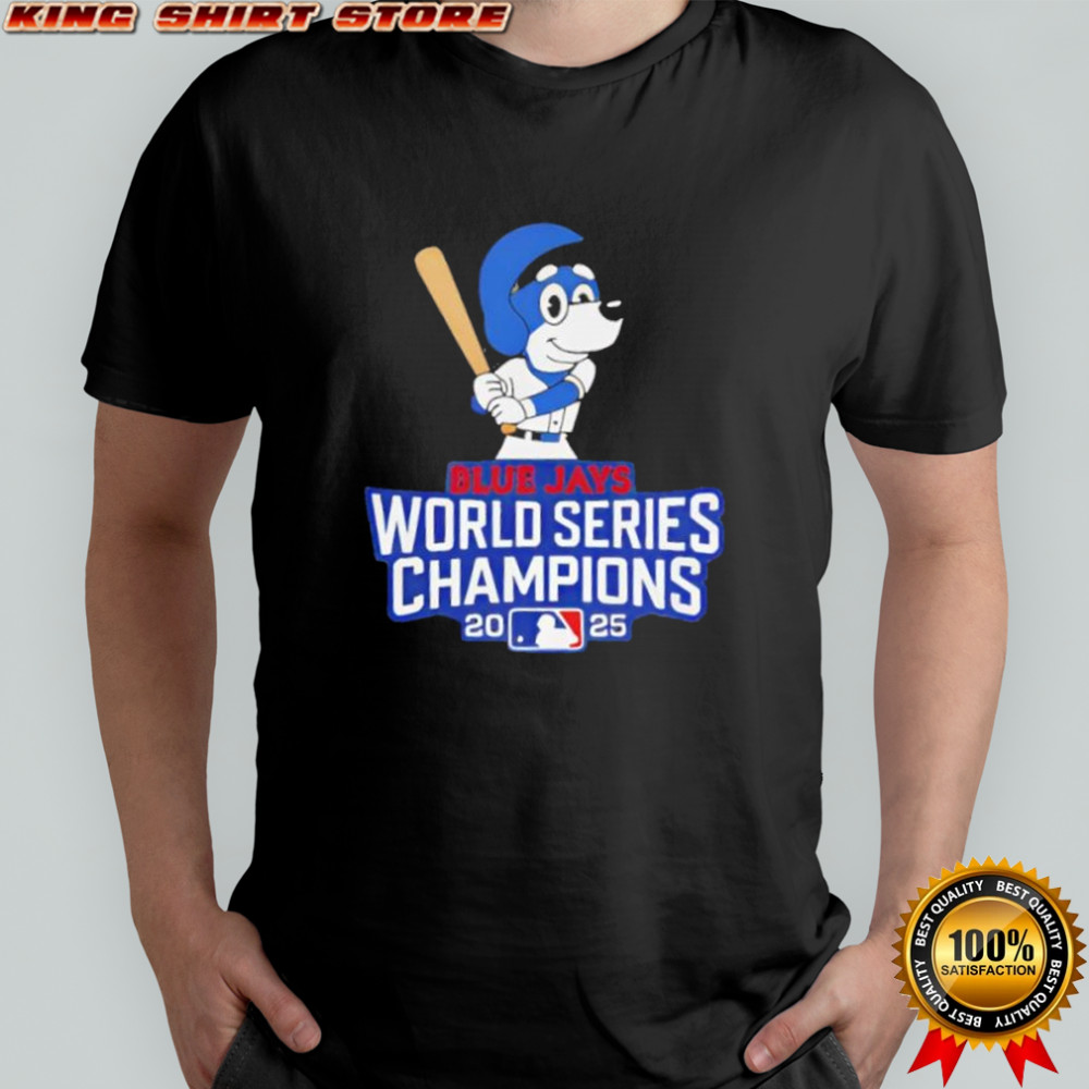 Bluey Blue Jays Champions 2025 Toronto Blue Jays Shirt