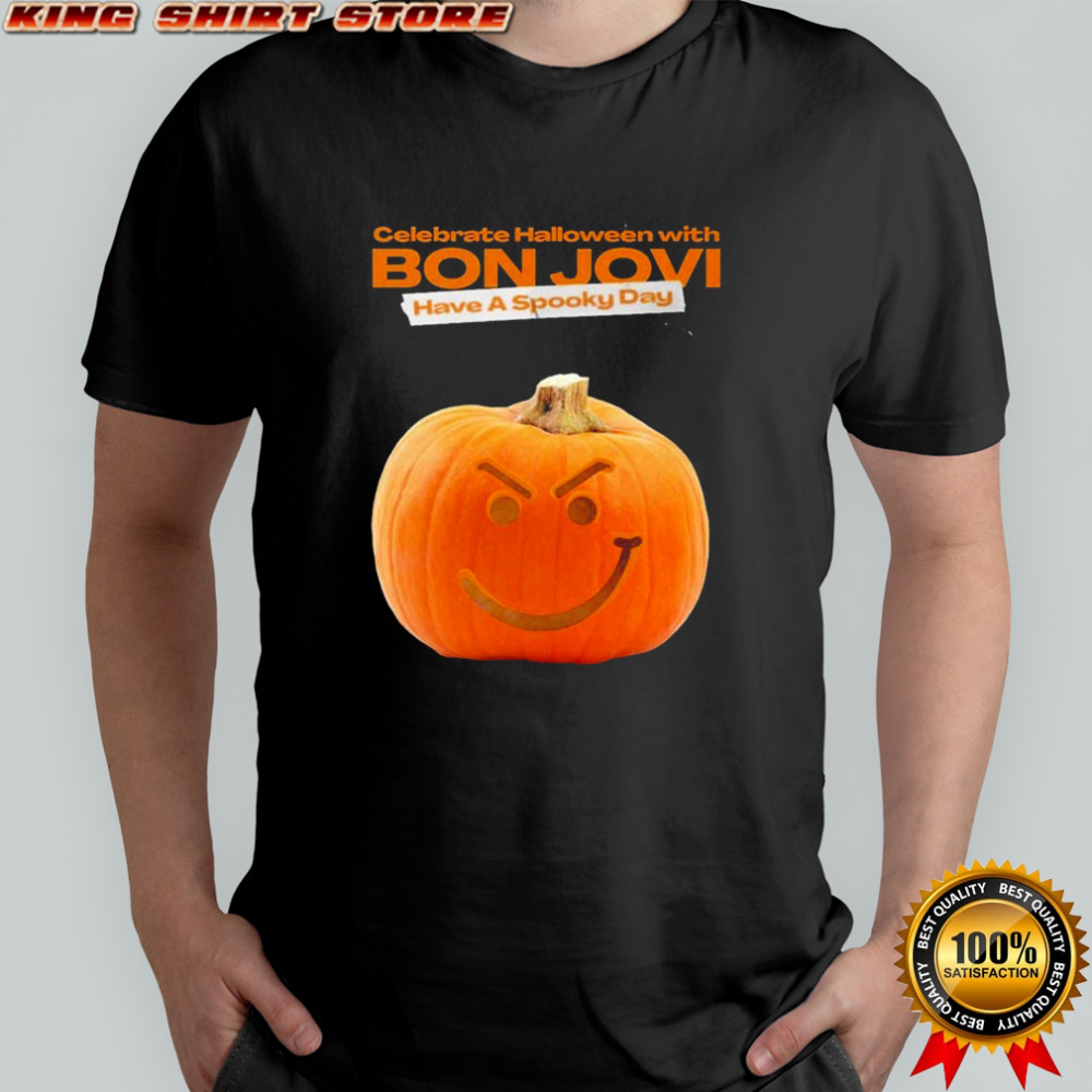 Bon Jovi Celebrate Halloween Have A Spooky Day T-shirt