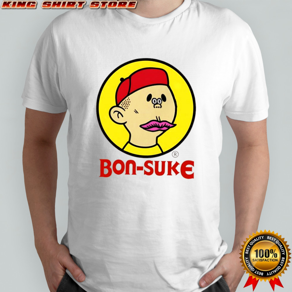 Bon Suke cartoon character shirt