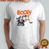 Booey Halloween costumes Bluey and Bingo Ghost shirt