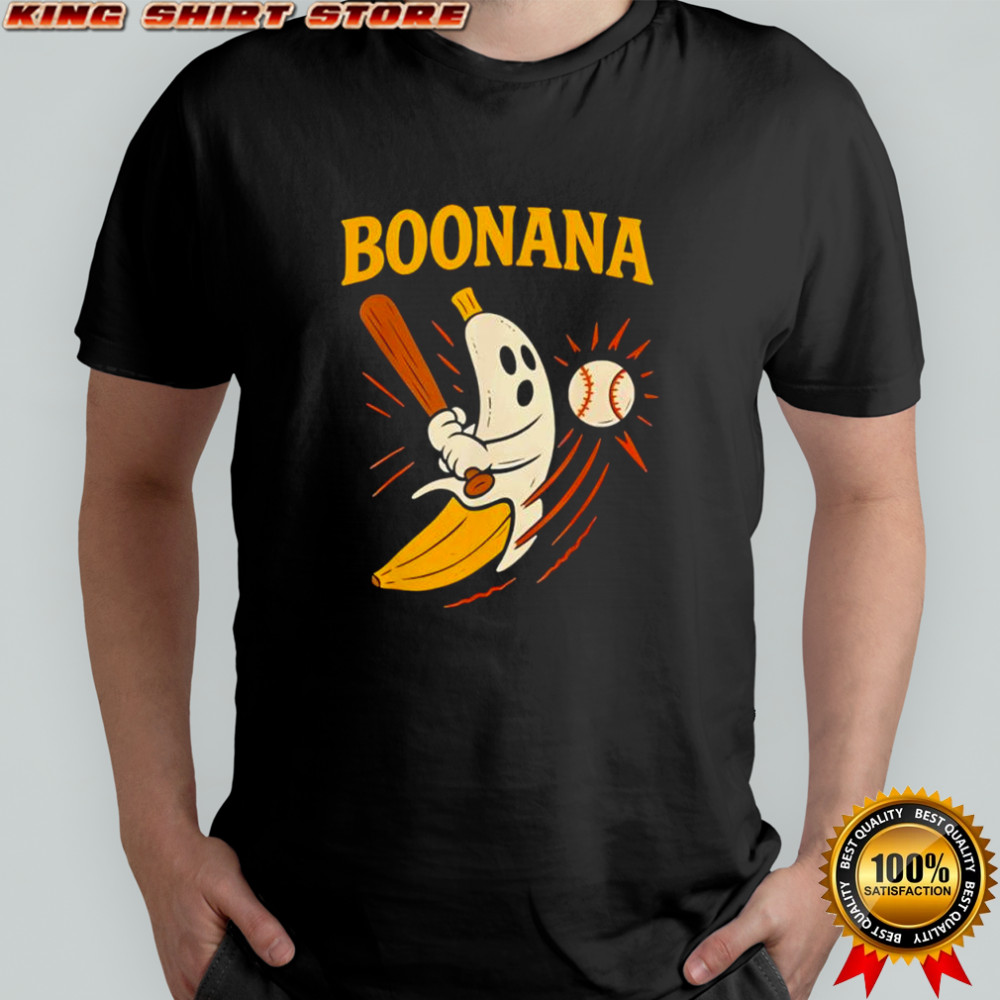 Boonana Baseball Funny Halloween Ghost Spooky Banana Costume shirt Boonana Baseball Funny Halloween Ghost Spooky Banana Costume shirt