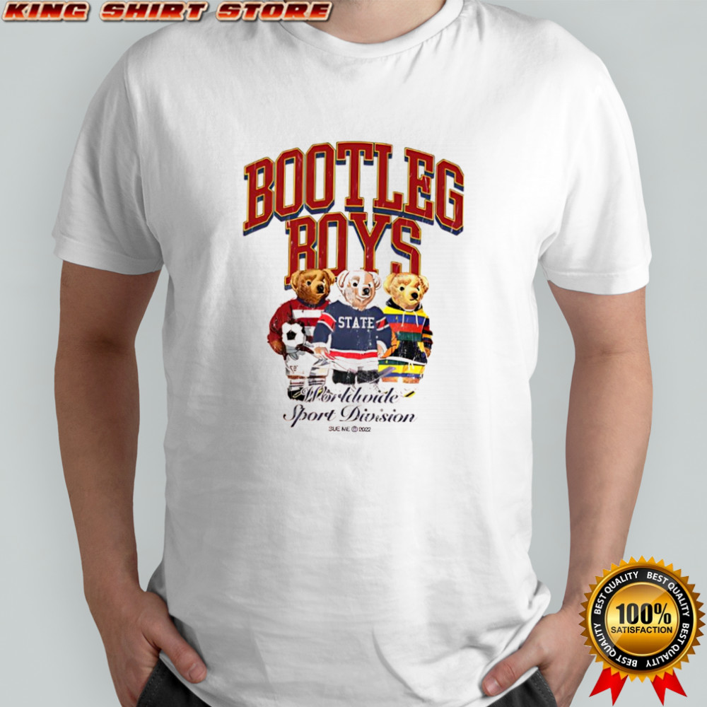 Bootleg Boys Worldwide Sport Division Polo bears shirt