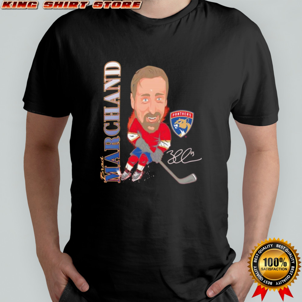 Brad Marchand Florida Panthers Hockey NHL Signature Shirt