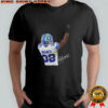 Brian Branch With Signature Bootleg Detroit Football shirt