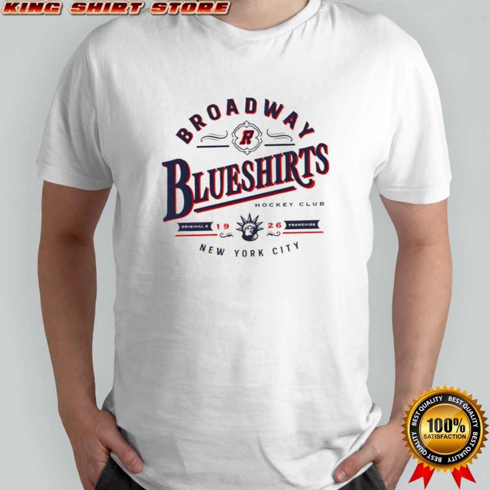 Broadway Blueshirts New York City Hockey club shirt