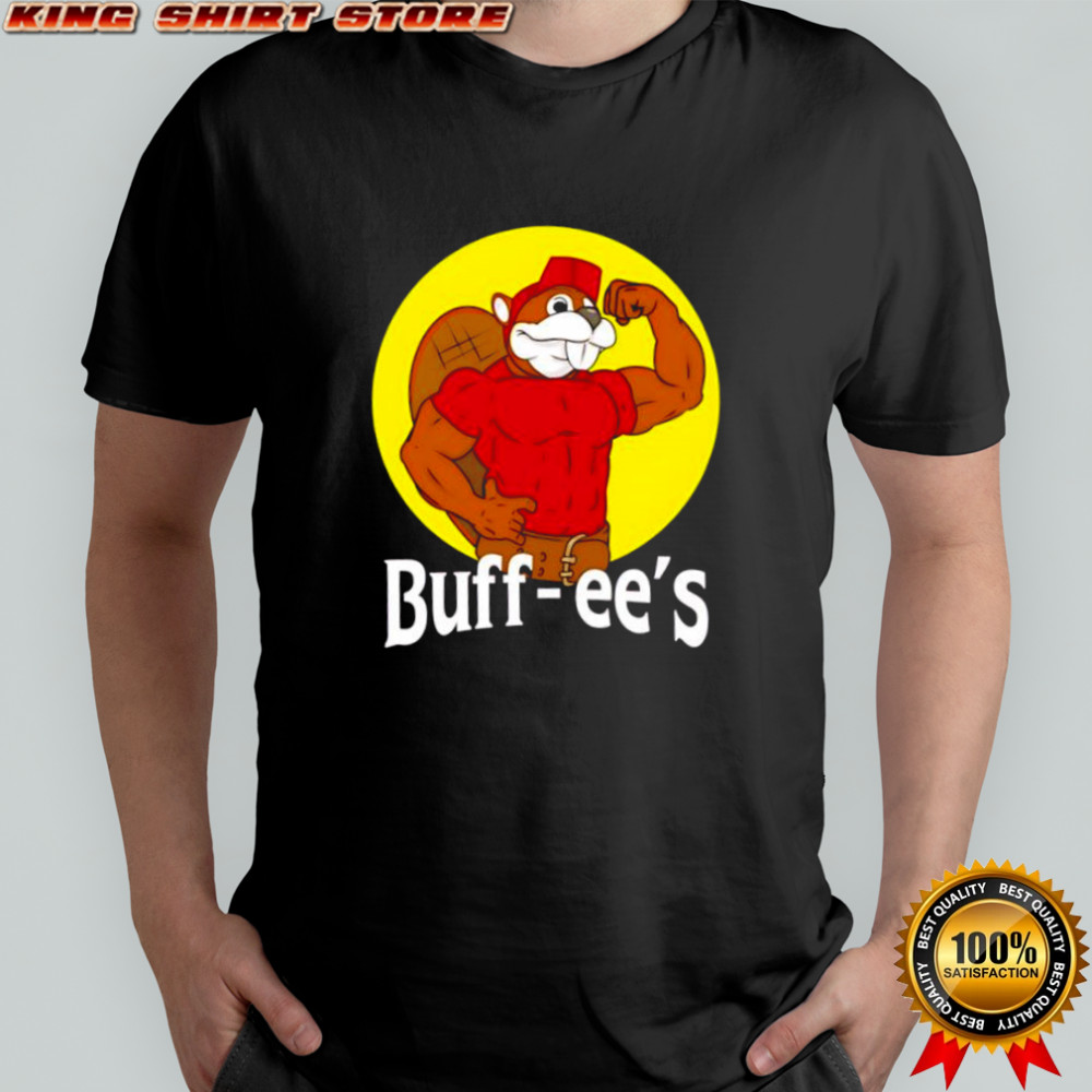 Buff-ee’s Buc-ee’s parody logo shirt