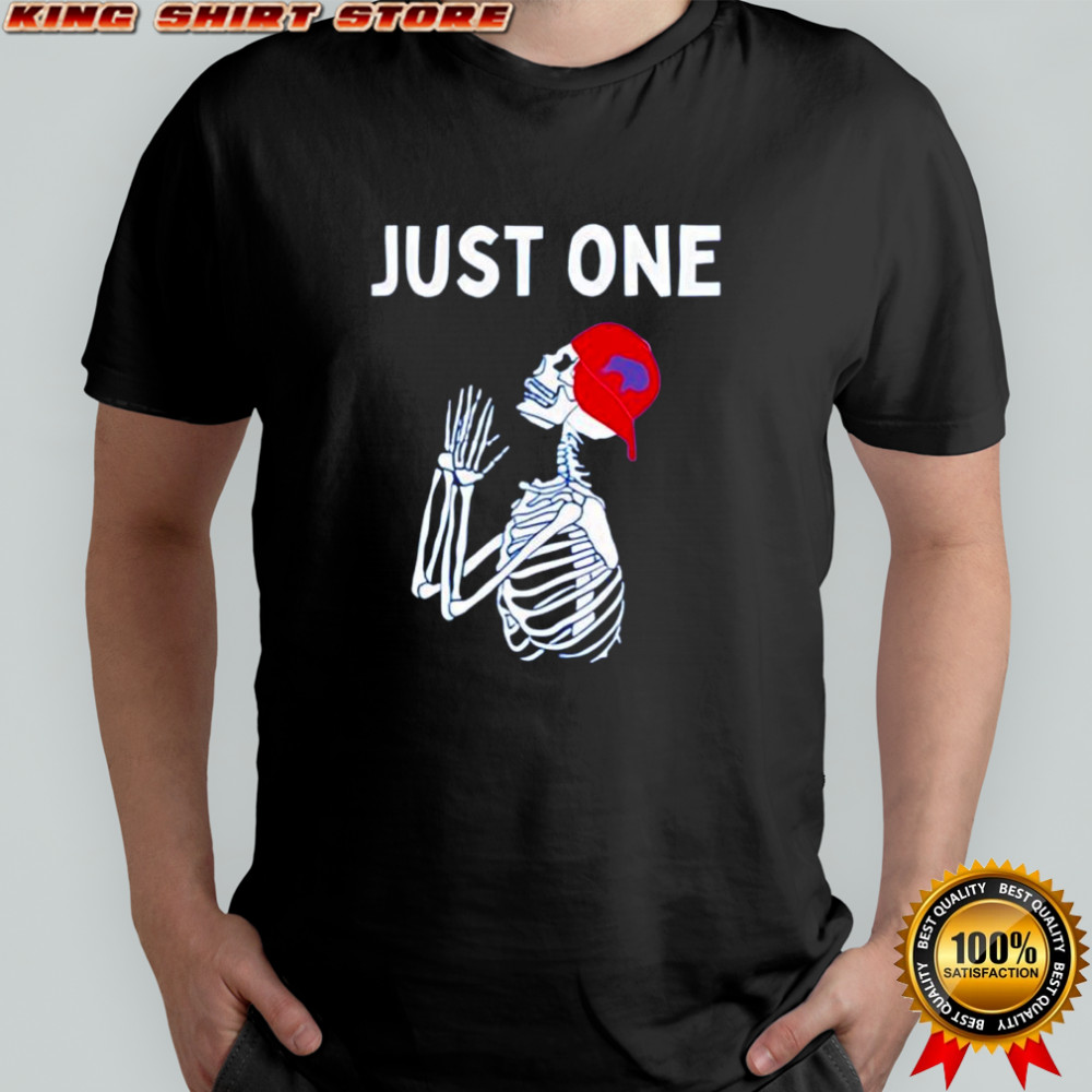 Buffalo Bills skeleton just one shirt