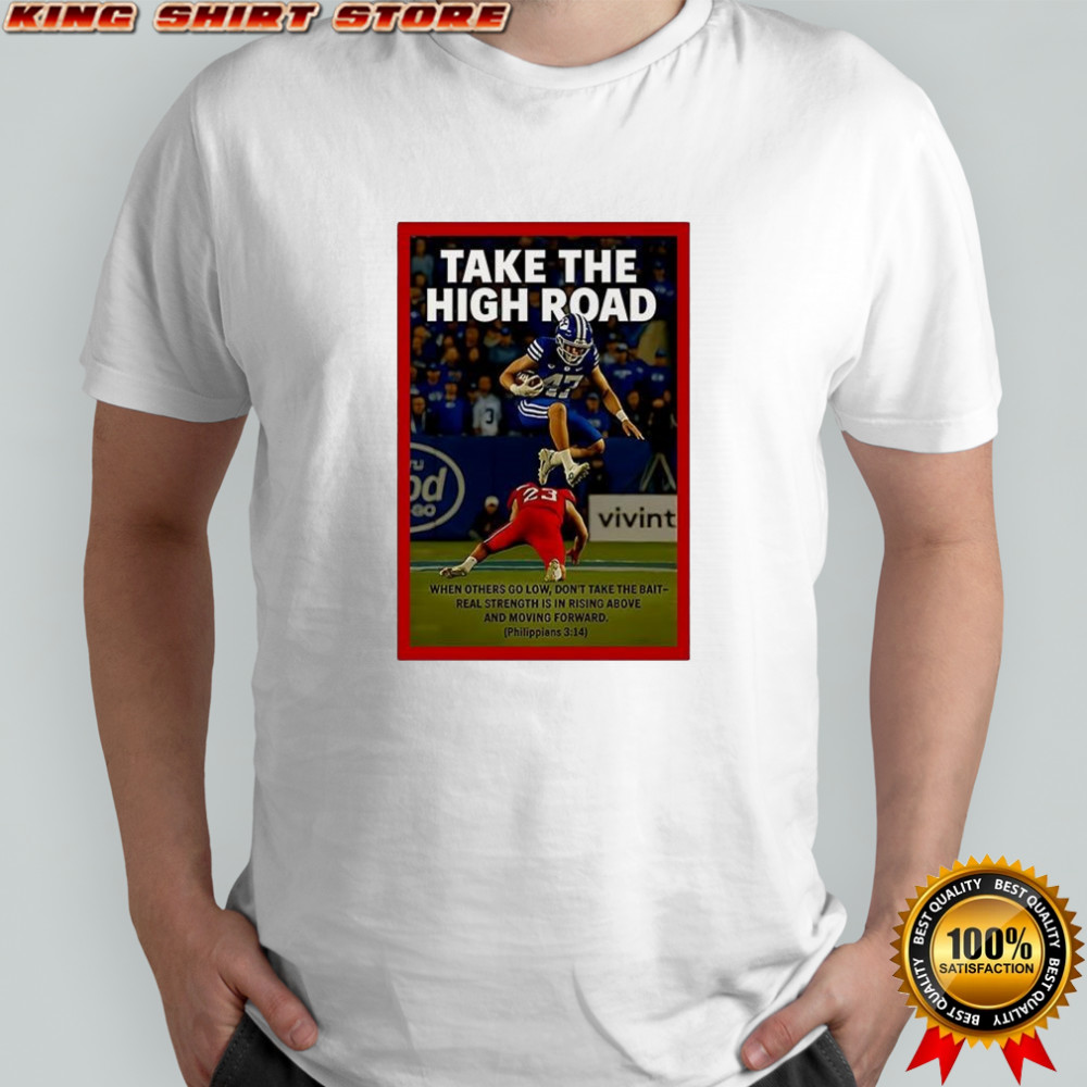 BYU Cougars take the high road shirt