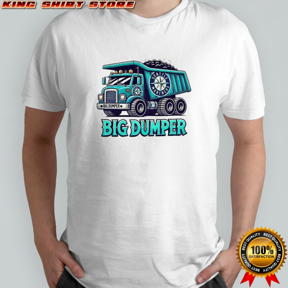 Cal Raleigh Big Dumper 2025 Seattle Mariners baseball shirt