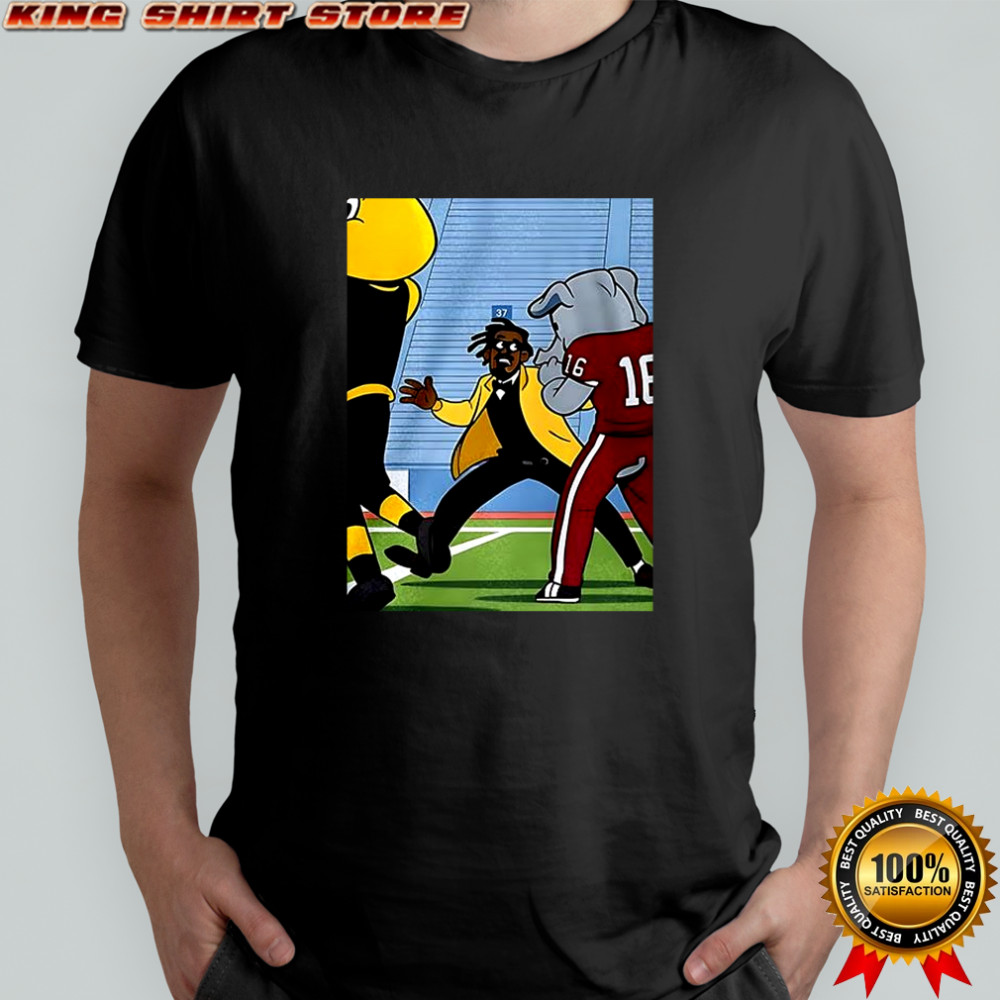 Cam Newton slap Alabama Crimson Mascot cartoon shirt