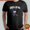 Cam Skattebo TD Flip New York Giants shirt