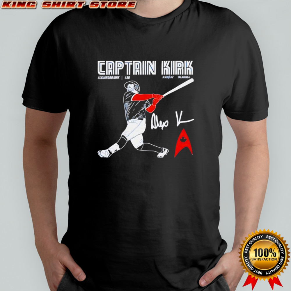 Captain Alejandro Kirk Toronto Blue Jays Signature shirt