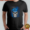 Carolina Panthers NFL skull American flag football lover shirt