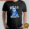 Cat Lovers Bills Meowfia Funny Football shirt