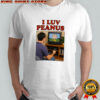 Charlie Brown I luv Peanus shirt