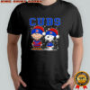 Chicago Cubs Holiday Snoopy Charlie Brown Christmas shirt
