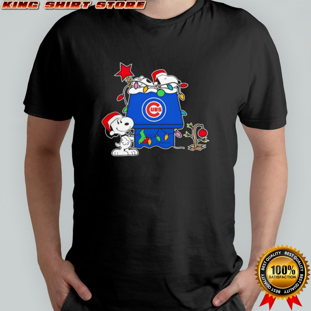 Chicago Cubs Snoopy Christmas Holiday 2025 shirt