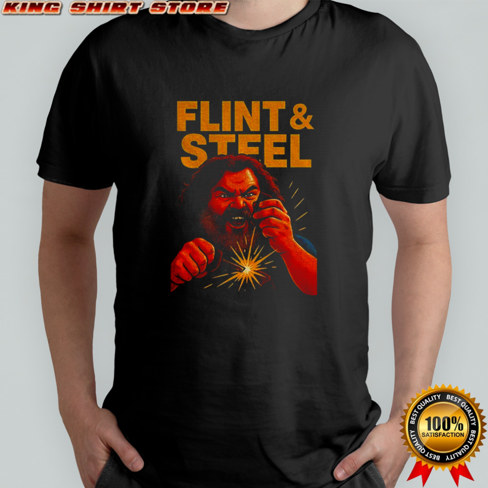 Chicken Jockey Steve Flint Steel shirt