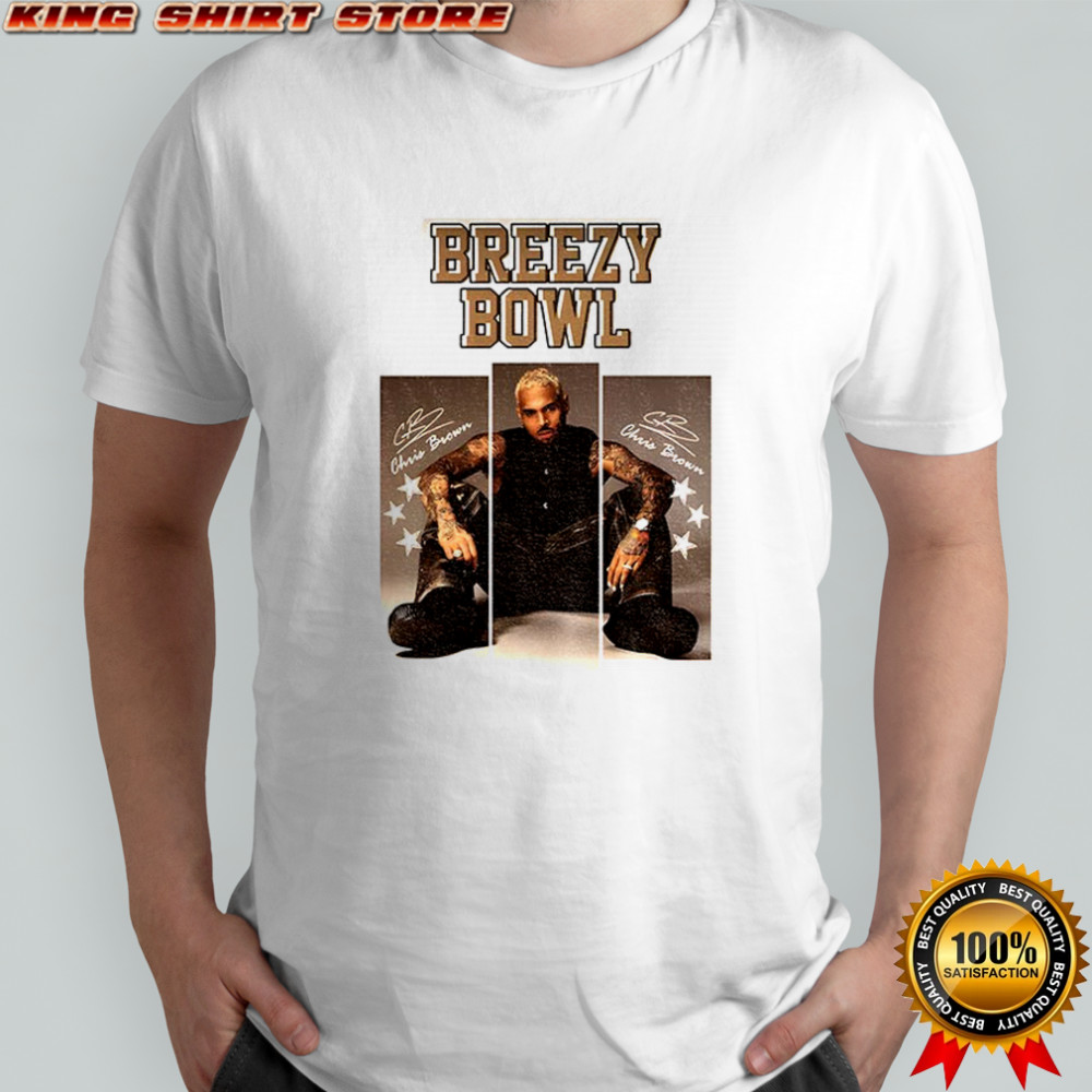 Chris Brown 2025 Breezy Bowl XX graphic shirt