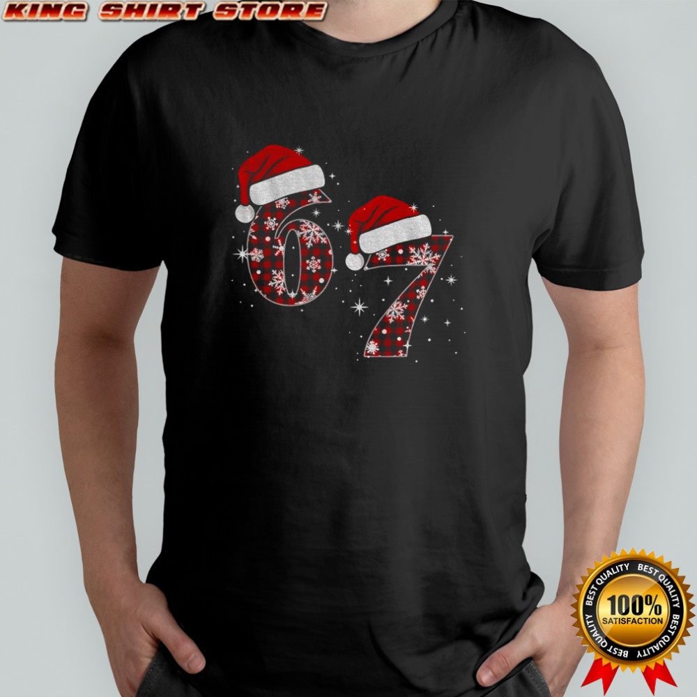 Christmas Six Seven Meme shirt