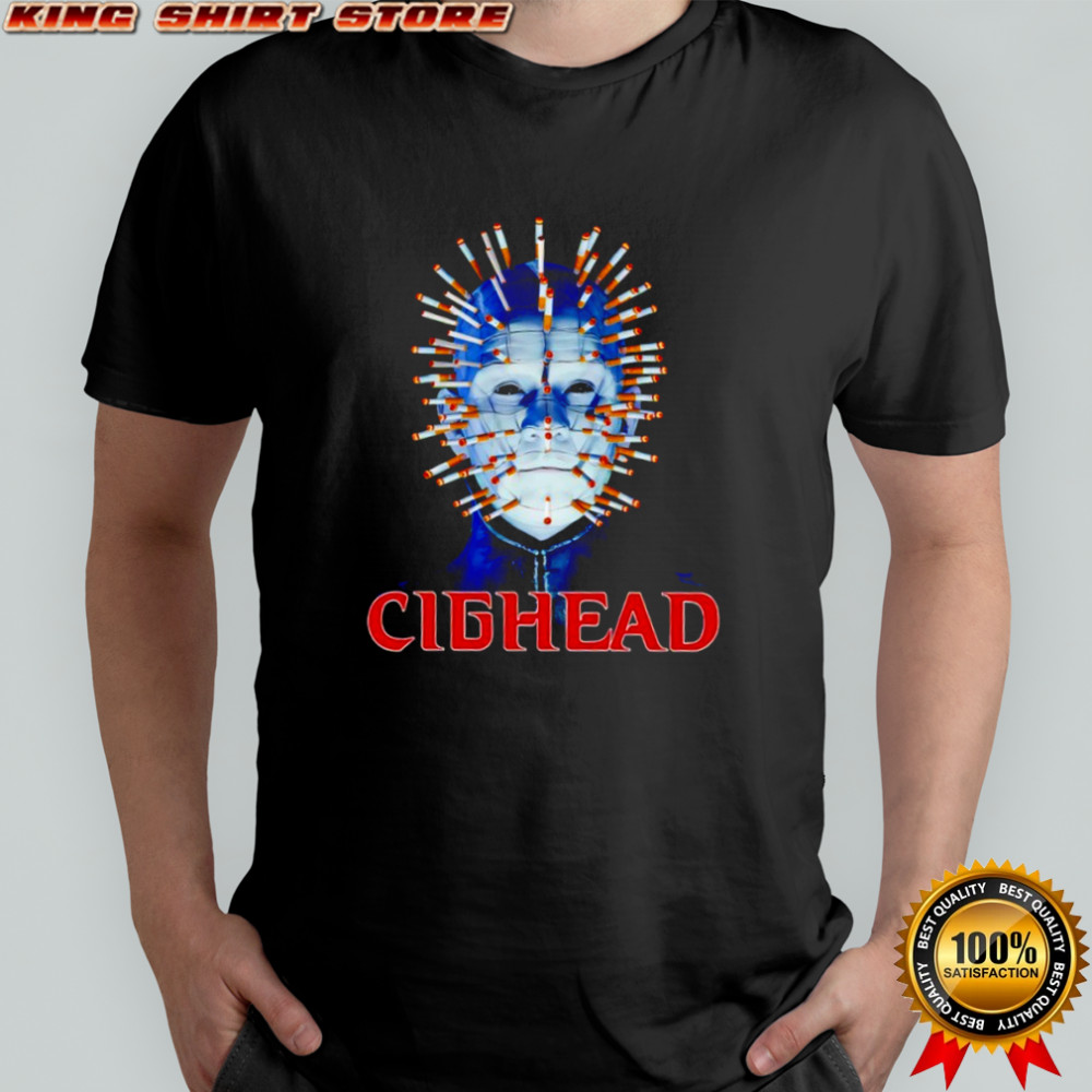 Cighead Pinhead Hellraiser graphic shirt