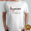 Cincinnati Bengals Dad definition shirt
