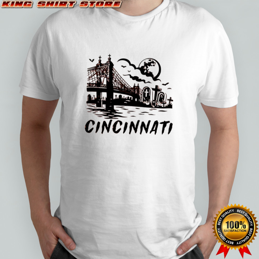 Cincinnati Downtown Spooky Halloween shirt